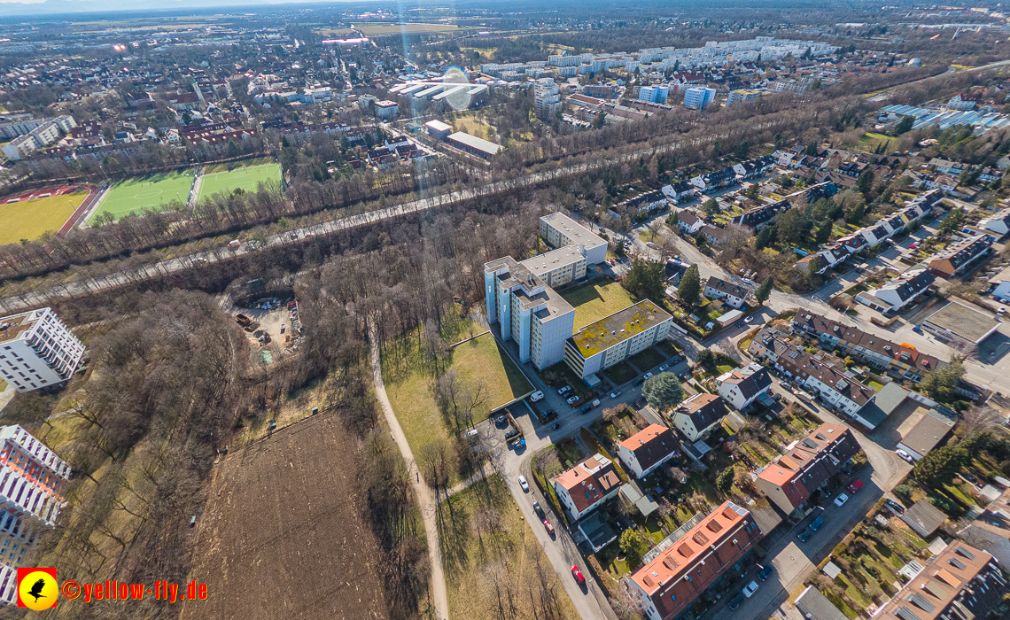 20.02.2023 - Baustelle zur Grundschule am Strehleranger in Neuperlach